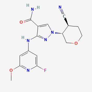 Chemical structure of Atinvicitinib