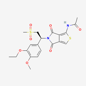 Chemical structure of Mufemilast