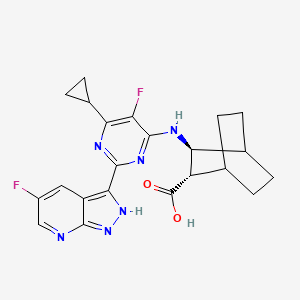 Chemical structure of Onradivir