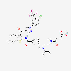 Chemical structure of NaPi2b-IN-2