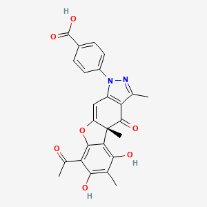 Chemical structure of Tau-aggregation and neuroinflammation-IN-1