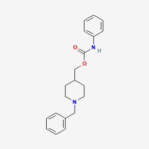 Chemical structure of AChE/BChE/MAO-B-IN-1