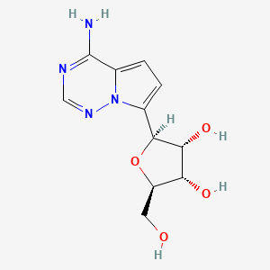 Chemical structure of Antiviral agent 17