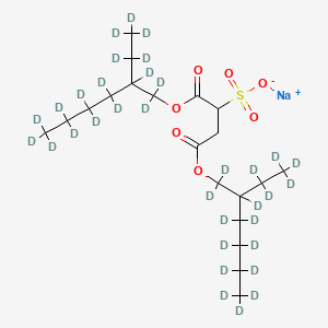 Chemical structure of Docusate-d34 sodium