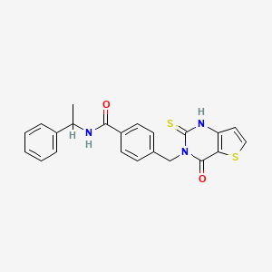 Chemical structure of HP210