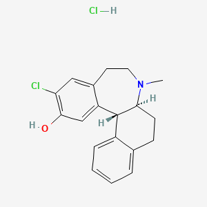Chemical structure of Ecopipam hydrochloride