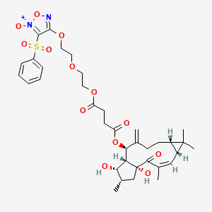 Chemical structure of Anti-inflammatory agent 38