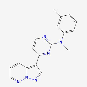 Chemical structure of Dyrk1A-IN-3