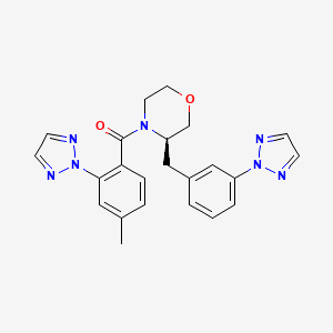 Chemical structure of Nivasorexant