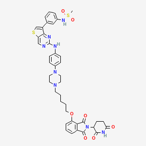 Chemical structure of DB0614