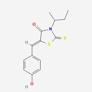 Chemical structure of PFM03