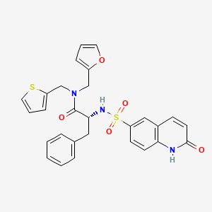 Chemical structure of PG 34