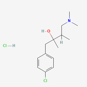 Chemical structure of Clobutinol hydrochloride
