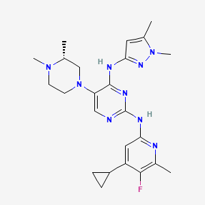 Chemical structure of Sutidiazine