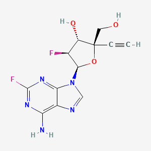 Chemical structure of CL-197