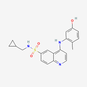 Chemical structure of (R)-MPH-220