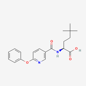 Chemical structure of Sortilin antagonist 1