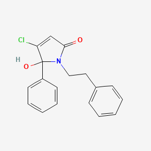 Chemical structure of PNB-001