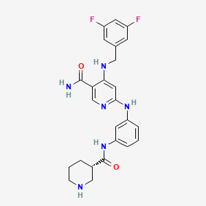 Chemical structure of Nimucitinib