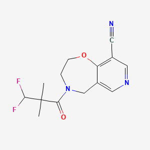 Chemical structure of Oditrasertib