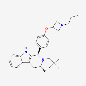 Chemical structure of Palazestrant