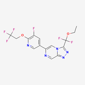Chemical structure of Prax-562