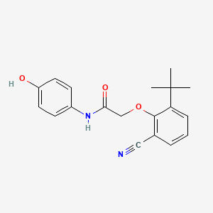 Chemical structure of Nampt activator-3