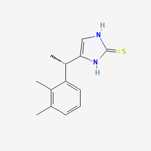 Chemical structure of Rezatomidine