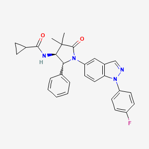 Chemical structure of Glucocorticoid receptor modulator 2