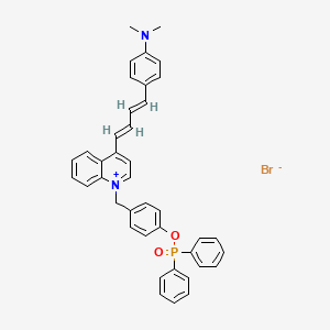 Chemical structure of MQA-P