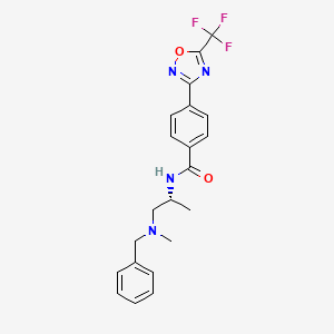 Chemical structure of NT160