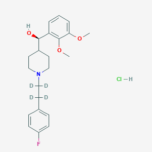 Chemical structure of Volinanserin-d4 hydrochloride