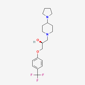 Chemical structure of TWIK-1/TREK-1-IN-3