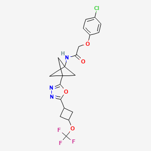 Chemical structure of DNL343