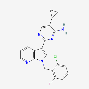 Chemical structure of hDHODH-IN-13