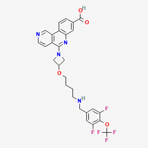 Chemical structure of JNJ-8003