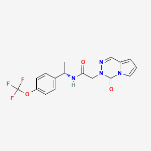 Chemical structure of GPR139 agonist-2