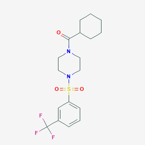 Chemical structure of CB1R antagonist 1
