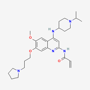 Chemical structure of MS8511