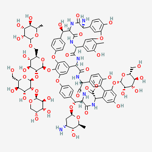 Chemical structure of Ristocetin