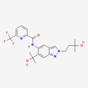Chemical structure of IRAK4-IN-20