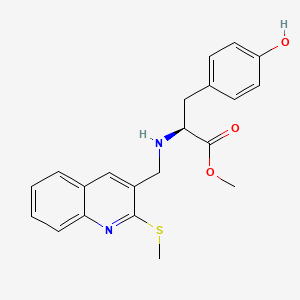 Chemical structure of ATP synthase inhibitor 2
