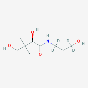 Chemical structure of D-Panthenol-d4