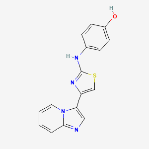 Chemical structure of JNJ-1289
