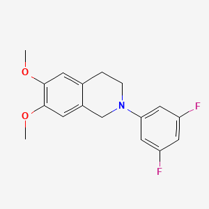 Chemical structure of MAO-B-IN-17