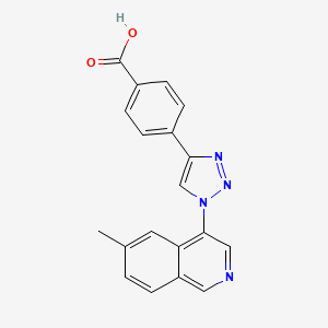 Chemical structure of LANA-DNA-IN-1