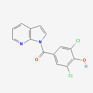 Chemical structure of URAT1 inhibitor 3