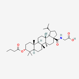 Chemical structure of FXR antagonist 1