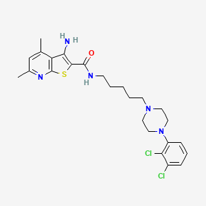 Chemical structure of Dopamine D2 receptor agonist-2