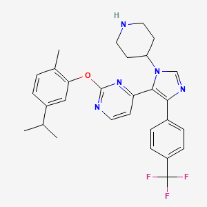 Chemical structure of iBRD4-BD1